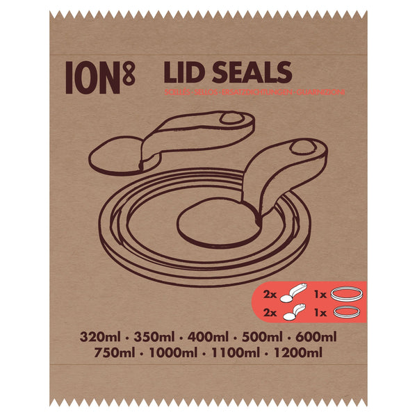 ION8 Auslaufsicheres Wasserflaschen-Zubehör, Ersatzdichtungen Neuer Stil