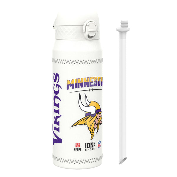 NFL x ION8, Isolierte Stahlflasche, GameDay Serie, Jefferson Vikings, 750 ml