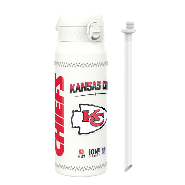 NFL x ION8, Isolierte Stahlflasche, GameDay Serie, Mahomes Chiefs, 750 ml
