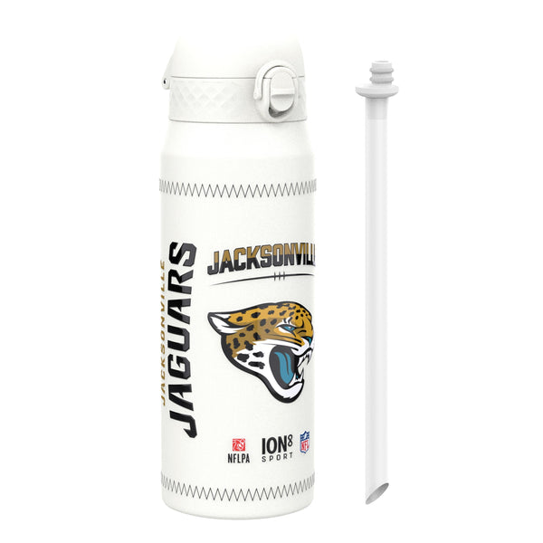 NFL x ION8, Isolierte Stahlflasche, GameDay Serie, Hunter Jaguars, 750 ml