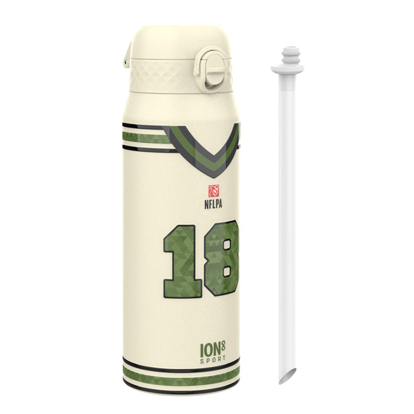 NFL x ION8, Isolierte Stahlflasche, Icon Series, Caleb Williams, 750 ml