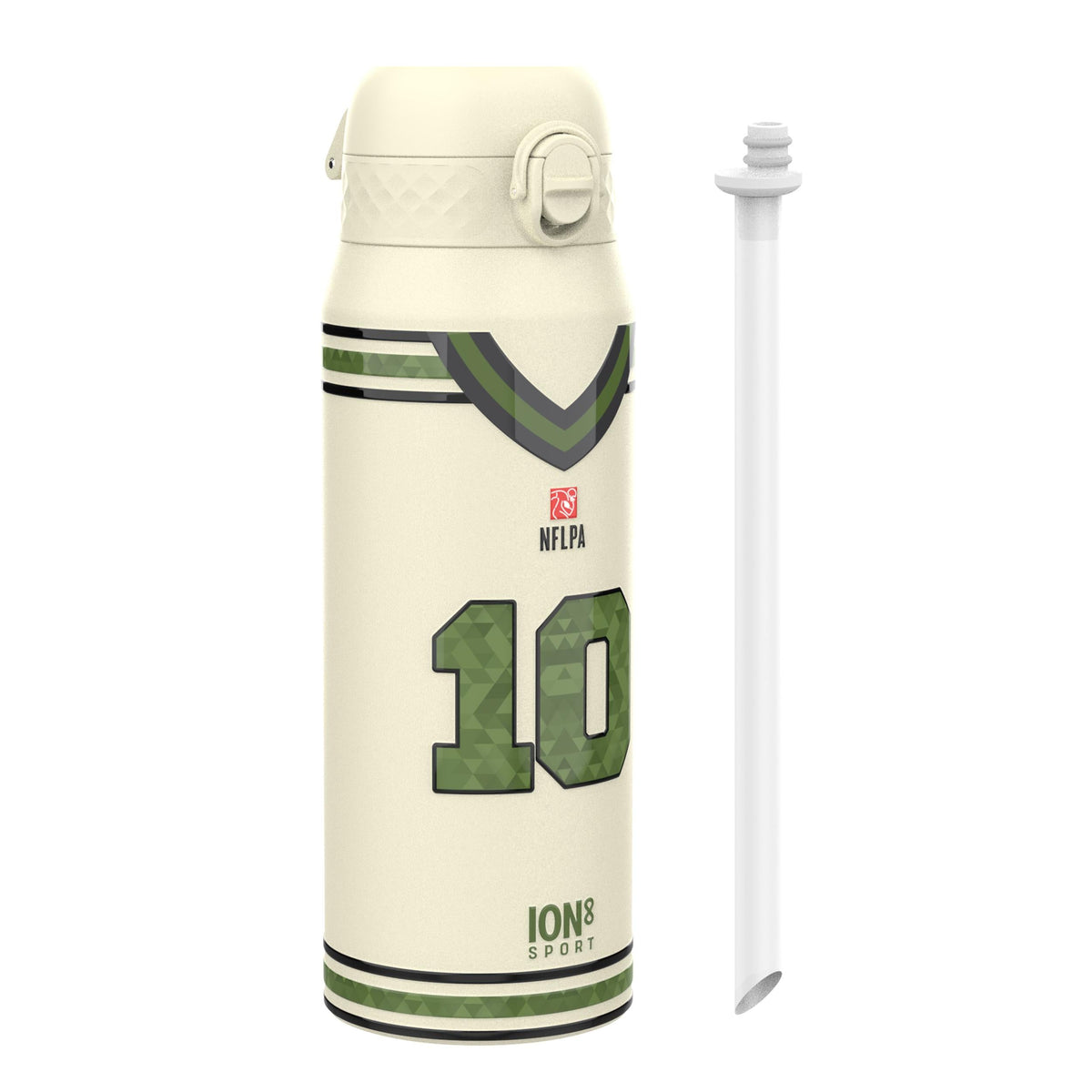 NFL x ION8, Isolierte Stahlflasche, Icon Series, Drake Maye, 750 ml