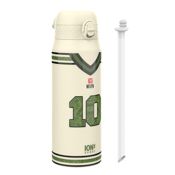 NFL x ION8, Isolierte Stahlflasche, Icon Series, Drake Maye, 750 ml