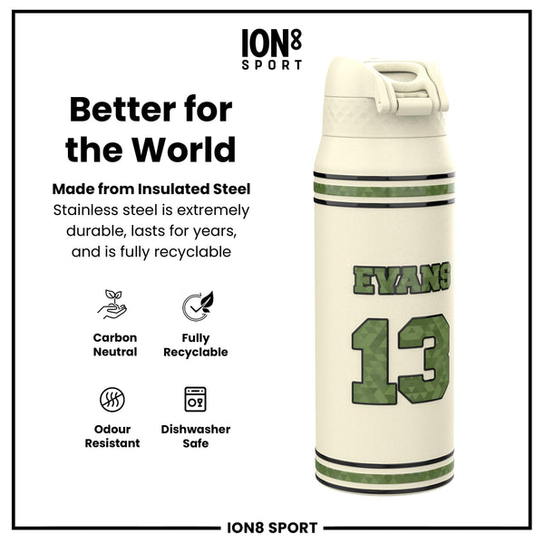 NFL x ION8, Isolierte Stahlflasche, Icon Series, Mike Evans, 750 ml