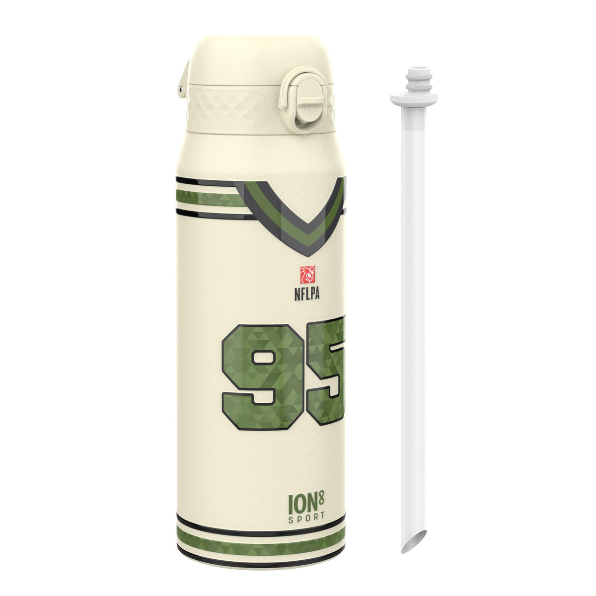 NFL x ION8, Isolierte Stahlflasche, Icon Series, Myles Garrett, 750 ml