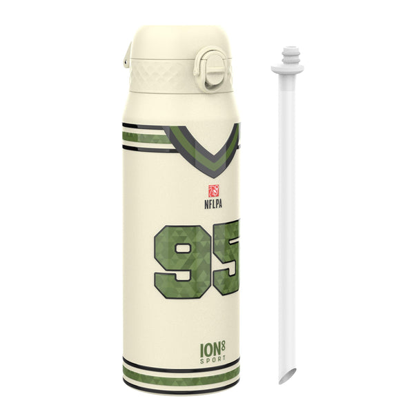 NFL x ION8, Isolierte Stahlflasche, Icon Series, Myles Garrett, 750 ml