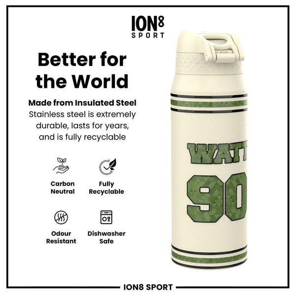 NFL x ION8, Isolierte Stahlflasche, Icon Series, TJ Watt, 750 ml