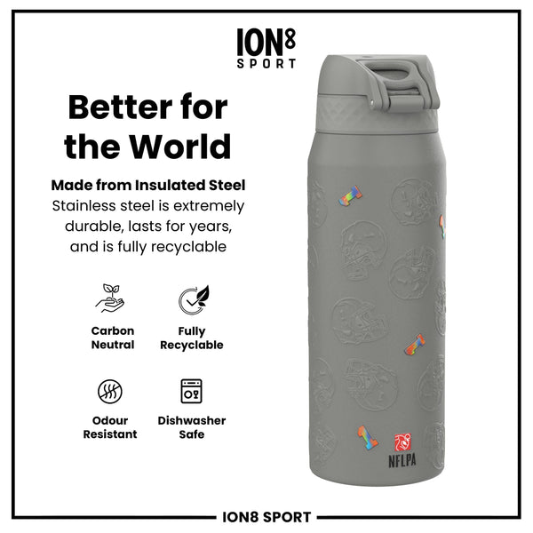 NFL x ION8, Isolierte Stahlflasche, Signature Series, Ja'Marr Chase, 750 ml