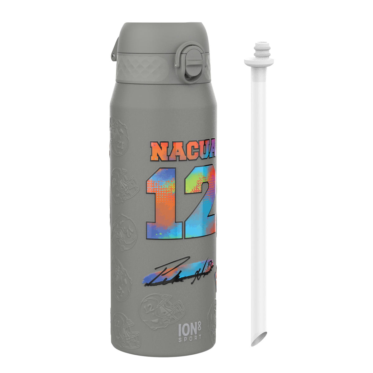 NFL x ION8, Isolierte Stahlflasche, Signature Series, Puka Nacua, 750 ml