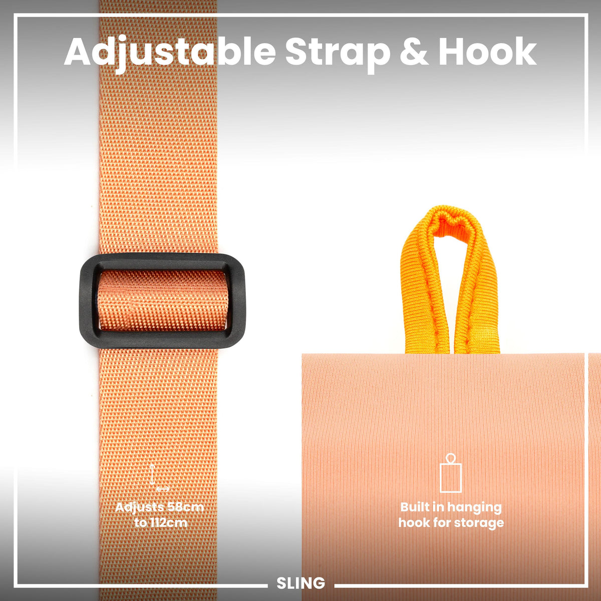 Flaschenhalter mit Schultergurt