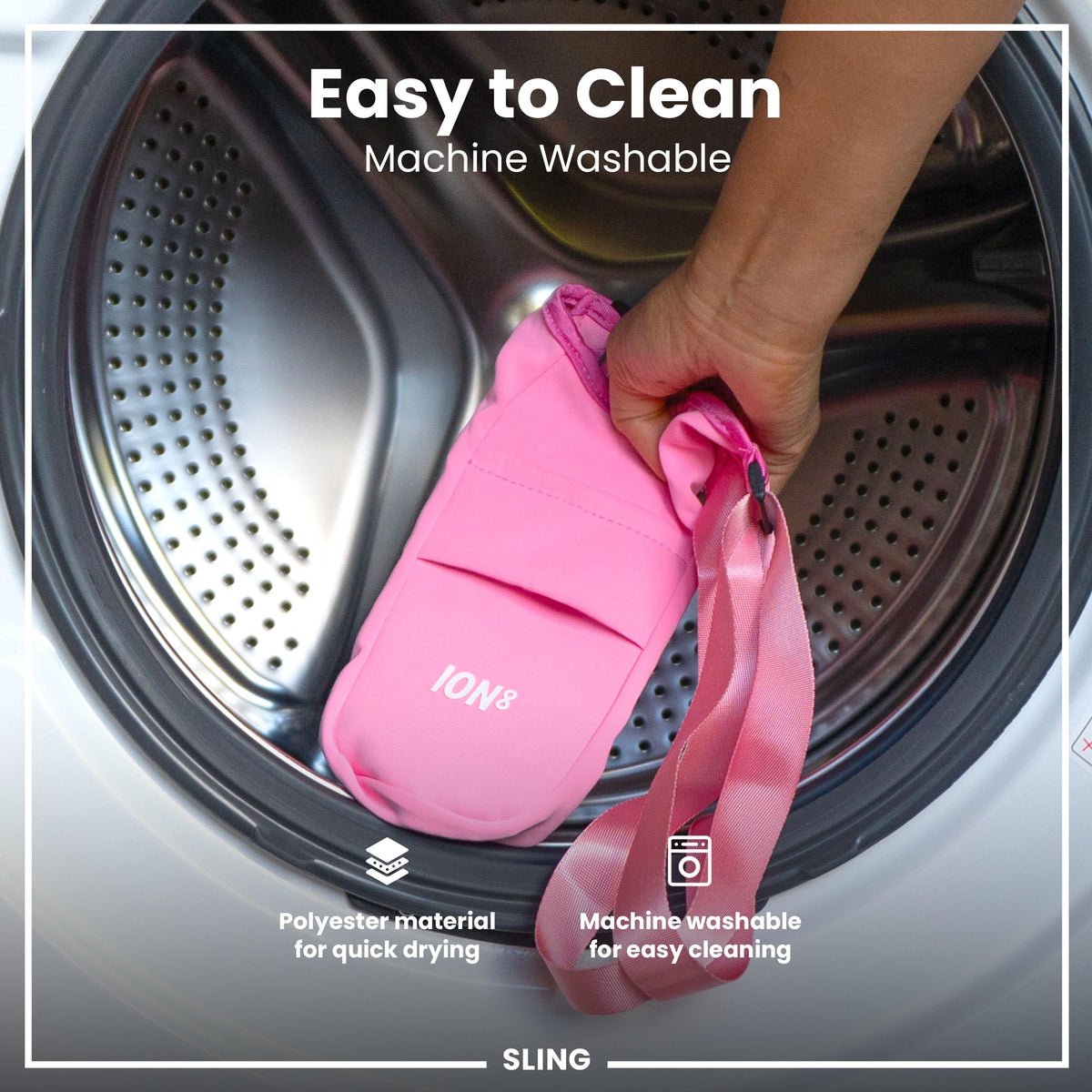 Flaschenhalter mit Schultergurt