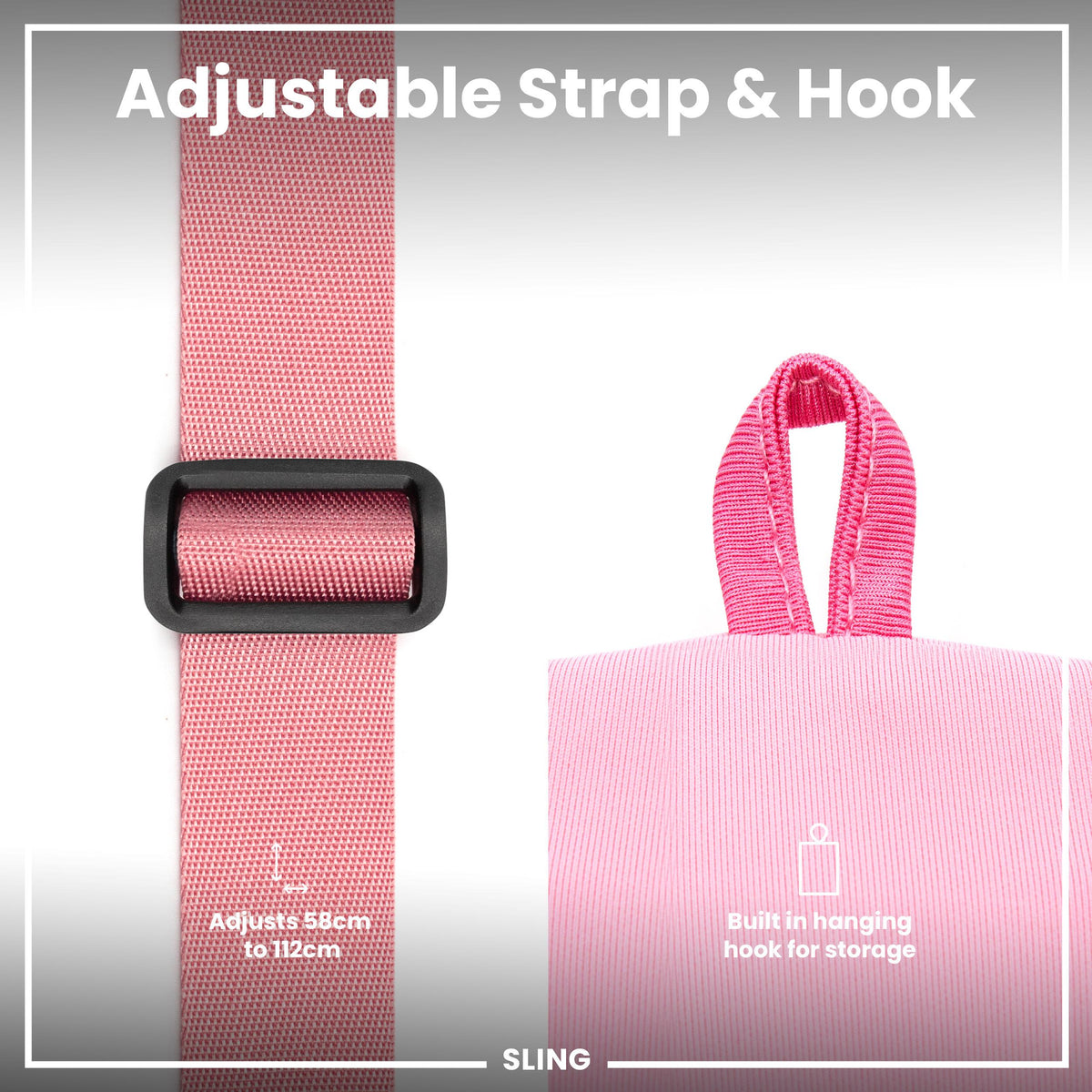 Flaschenhalter mit Schultergurt