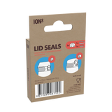 A cardboard packaging displays 