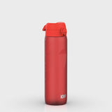 360 Video View of Ion8 Leak Proof 1 litre Water Bottle, BPA Free, Red, 1100ml (36oz)