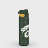 360 Video of Ion8 Leak Proof Slim Water Bottle, Stainless Steel, NFL Packers, 600ml (20oz)